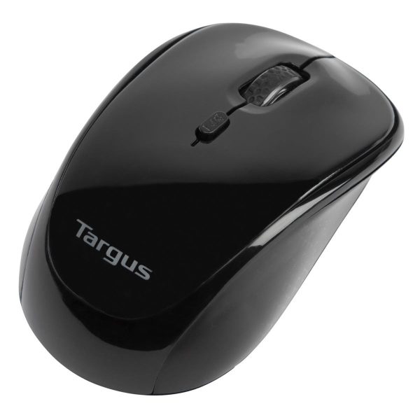 0049243 targus wireless usb laptop blue trace mouse black