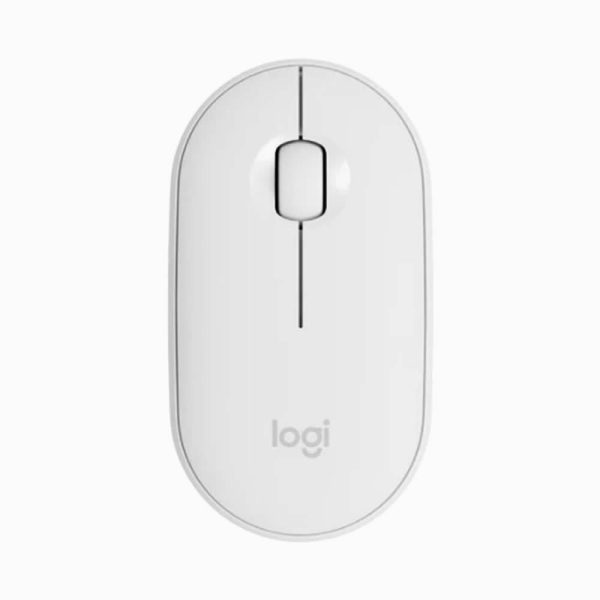 Logitech M350 Pebble Wireless Mouse White