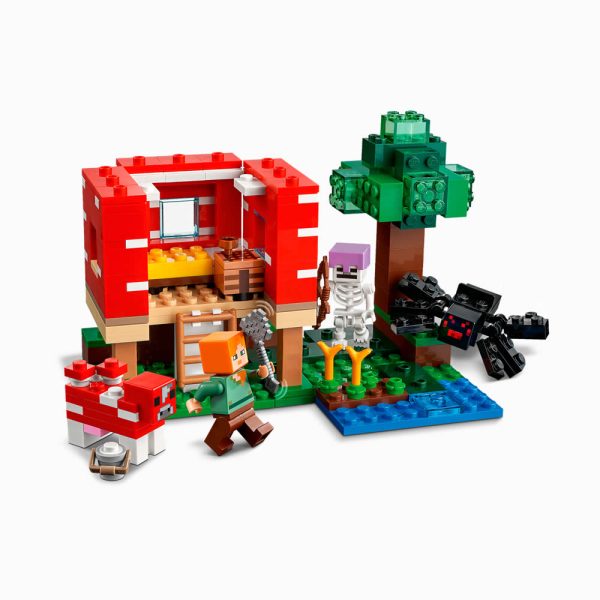 LEGO Minecraft The Mushroom House – Endtoend.mu