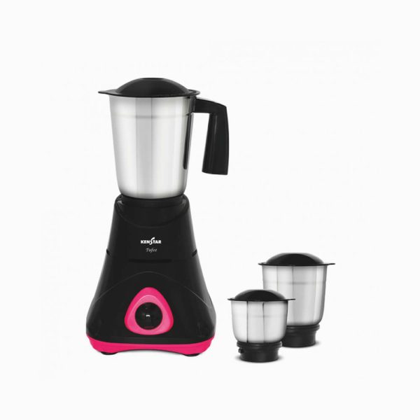 Kenstar Mixer Grinder tufee Black/Pink 500W