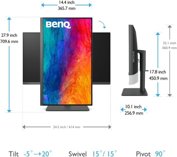 Benq 4K Uhd Designer Monitor 27" - Image 3