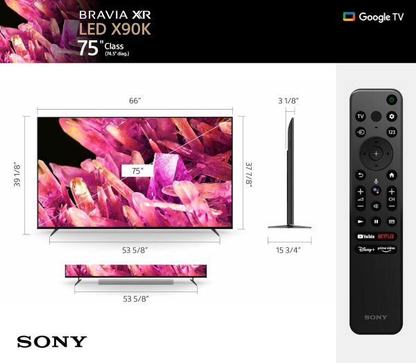 Sony Bravia 4K Hdr X90 Smart Television 75" - Image 7