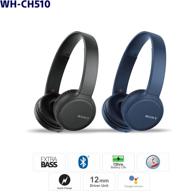 Sony Wireless Headphone With Microphone CH510 - Image 4