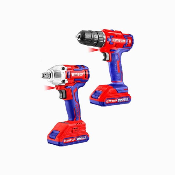 Emtop Lithium-ion Cordless 2pcs Combo