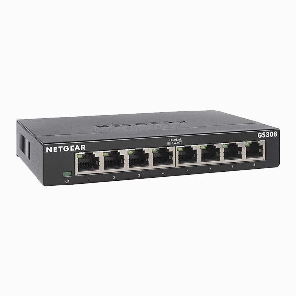 Netgear 8-Port GS308 Ethernet Unmanaged Switch