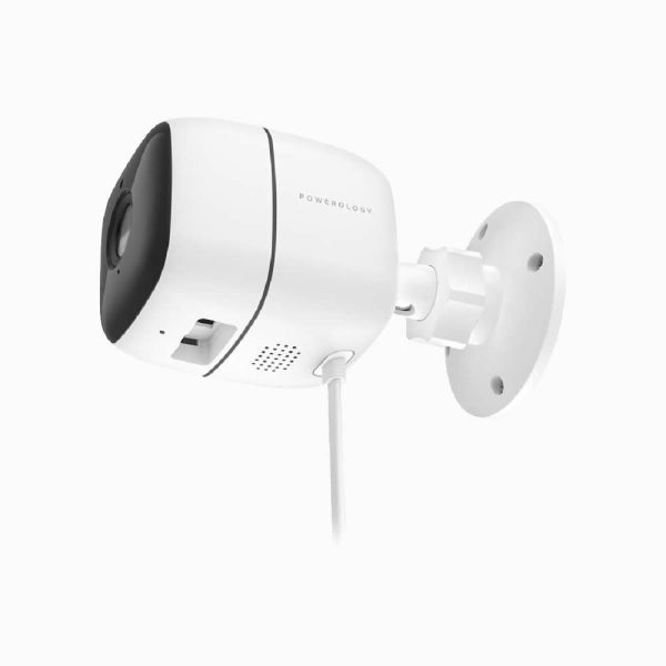 Powerology Wi-Fi Smart Fhd Outdoor Camera 110 Wide Angle