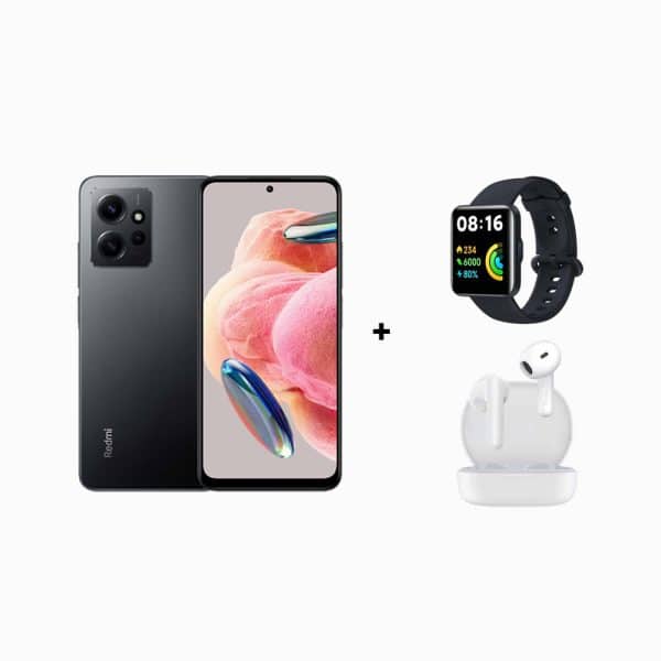 Redmi Note 12 Gray 8Gb 128Gb + Watch 2 Lite + Buds 4 Lite