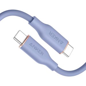 Anker Powerline 3 Flow USB C Purple