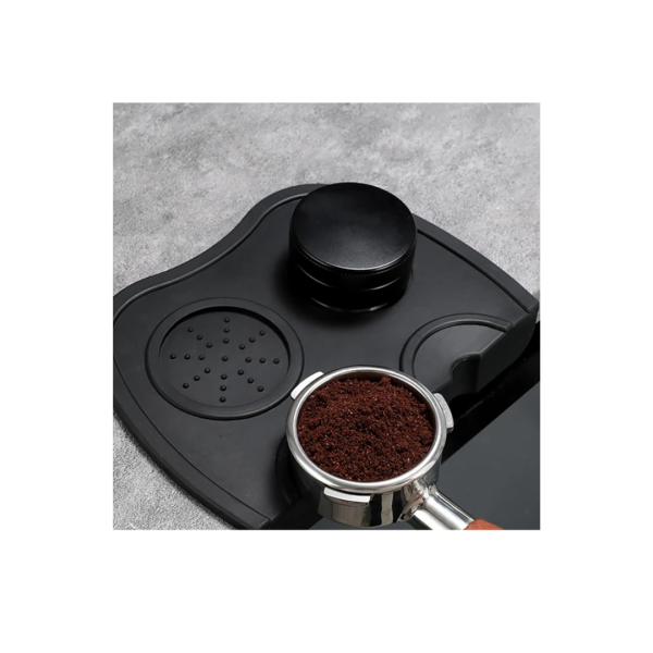 Espresso Coffee Tamper Mat Black - Image 2