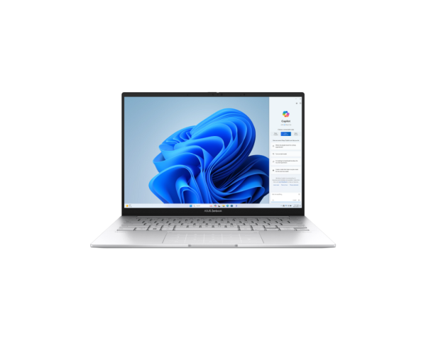 Zenbook Intel Core Ultra 5 14' OLED 3  16GB RAM 512GB SSD W11 HOME SILVER UX3405MA-OU516512S0W