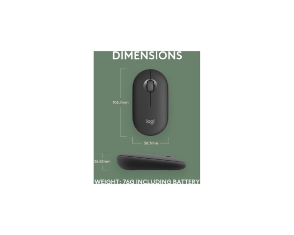 LOGITECH Pebble Mouse 2 M350s - Image 7