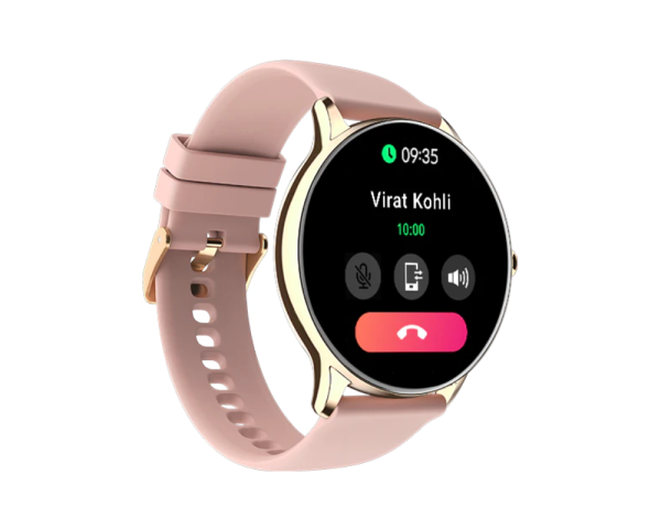 Noise Fit Twist Go Smartwatch Rose Pink - Image 3